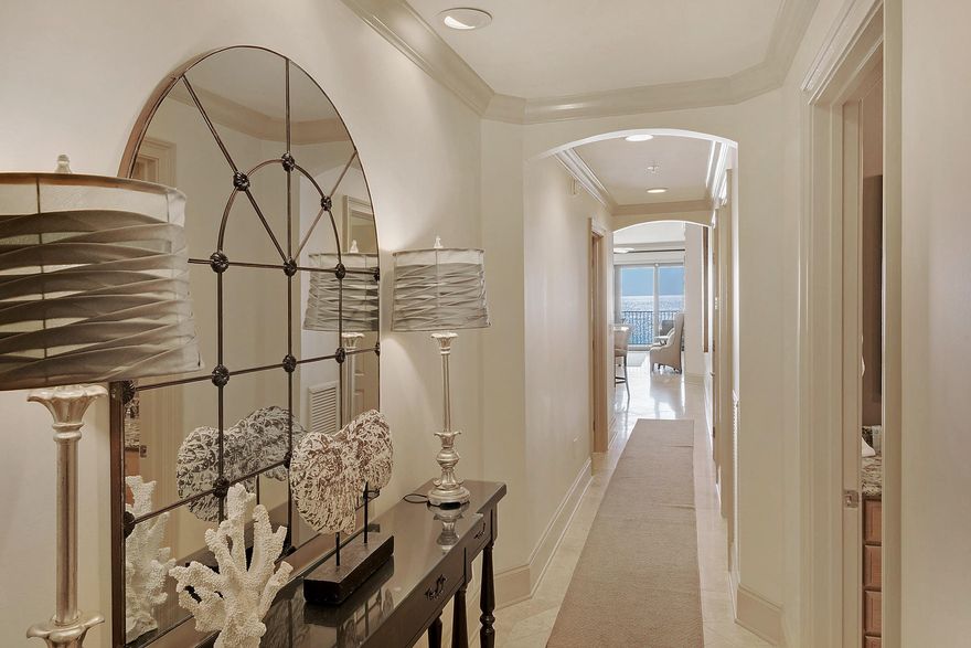 The owners of unit 203 spared NO expense in their 2013 COMPLETE RENOVATION of this professionally designed 4BR/3BA, 2,200 sq. ft. second floor unit at Villa Coyaba. This gulf front, full ocean view unit is on the second floor which allows you to watch the kids play at the beach yet is high enough for you to capture all the views of the incredibly pure, sugar white sand and sparkling green waters of the Emerald Coast.Watch your favorite movie on the new 60'' HD Sharp TV in the living room while listening to all the action through the Bowers & Wilkins PANORAMA sound bar. This condo, beautifully decorated by Forte' Designs of Texas, has all the upgrades you could ask for: 10 ft. ceilings throughout, new mattresses in all bedrooms, Master Bath with 6 ft. Jacuzzi tub and double headed