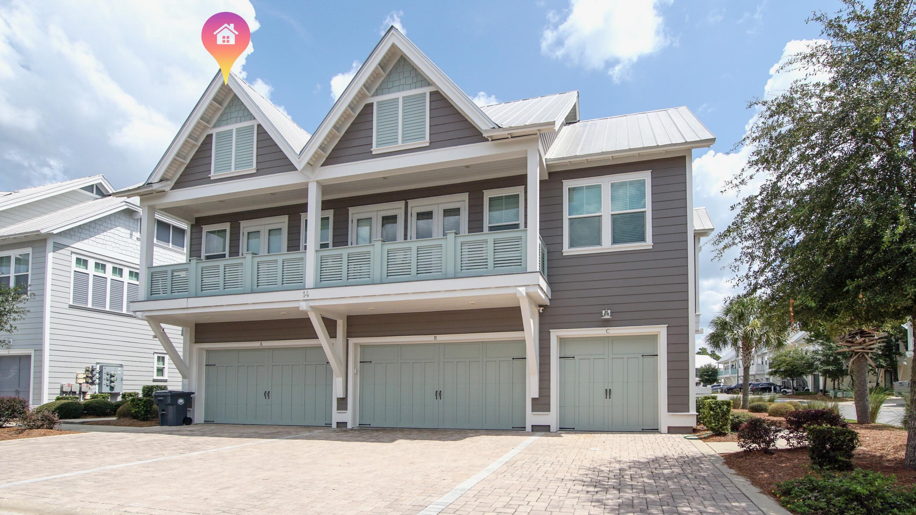 Don't miss this stunning Unit A 'Bahamas' floor plan in Prominence on 30A. This one owner townhome has never been rented and is in immaculate condition. The property comes fully furnished featuring 3 bedrooms, 2.5 bathrooms, a 2-car garage and 1,747 Sq Ft of functional living space. Ideal for investors or second homeowners, this property is rent-ready and the perfect place to make your own coastal retreat that can profit when you are away. High end features such as quartz countertops, a luxurious kitchen with stainless steel appliances and gas stove, king size bed, custom bunk bed, wood floors in the main area, a walk-in master closet, laundry room, and tall 10 ft ceilings can be found in this unit. Unit also features a recently installed composite exterior deck and highly durable hybrid-polymer garage flooring. Situated close to the nice resort-style Prominence pool and just across the street from The Big Chill(a.k.a The Hub), you can truly enjoy all the amazing features this location has to offer. Prominence is also conveniently located close to beach accesses like the beautiful Deer Lake State Park. With one of the best locations on 30a, this unit is a prime opportunity and the perfect place to call your own. Golf cart can be purchased separately.