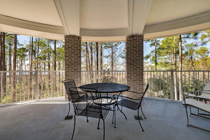 Relax and enjoy incredible sunsets across the Choctawhatchee Bay from the large, western facing, covered half-moon balcony of this beautiful 2 bedroom/2 bath condominium. A rated on Sandestin's rental program and located on the first floor (lobby level), features include updated furnishings and wood LVT flooring. Interior owners closet inside unit, garage level parking, and separate storage cage convey. Bahia has a prime location in the heart of the Grand Complex within The Village of Baytowne Wharf, a year-round pedestrian village with shops, dining, playground, live music and more. Owners have access to the private Solstice Club on the bay, an amenity for owners and their guests, featuring outdoor barbecue area, kitchen, screened porch with gas fireplace, indoor bar, flat screen TV and comfortable seating inside and out. The Grand Sandestin community also offers a resort style pool, hot tub and fitness center.As an introduction to the Sandestin lifestyle, we invite our new owners to explore amenities that make Sandestin special. The listing brokerage and seller(s) are presenting the buyer(s) of this property with (2) 90-minute rounds of Tennis court time, a golf foursome at one of our three championship courses, a round of golf for up to four (4) players and an invitation to "Club Night" at the unrivaled Burnt Pine Golf Club. Sandestin Golf and Beach Resort is a major destination for all seasons and all ages, and has been named the #1 resort on Florida's Emerald Coast. This magical resort spanning over 2,000 acres is comprised of over 70 unique neighborhoods of condominiums, villas, town homes, and estates. The resort features miles of sandy white beaches and pristine bay front, four championship golf courses, a world-class tennis center with 15 courts, 4 resort swimming pools (and 15 private neighborhood pools), a 123-slip marina, a fully equipped and professionally staffed fitness center and spa, meeting spaces and The Village of Baytowne Wharf, a charming pedestrian village with events, shopping, dining, family entertainment and nightlife. For true golf cart community living, Grand Boulevard is just outside the resort gates and provides access to additional shopping, dining and entertainment  all without traveling on Hwy. 98.  Come to Play, Stay for Life!