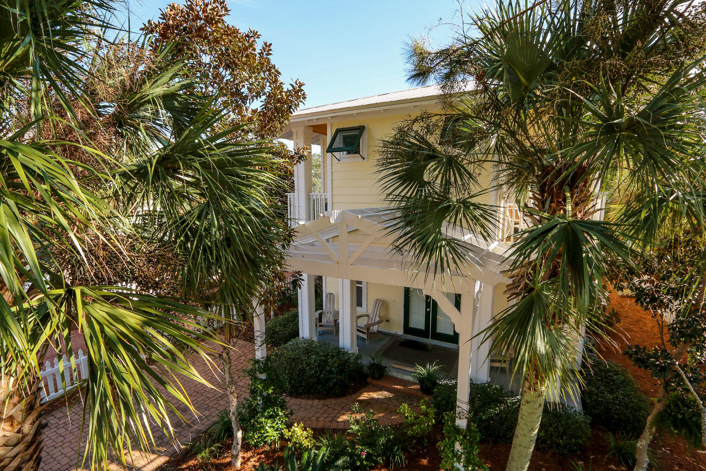 Stunning, well built and maintained beach home in the quaint Seagrove Beach community of Cassine Village; nestled in a peaceful cypress grove with a serene fishing pond fountain with covered pavilion, picnic tables and a grill for individual or family outings! Unique amenities include two pools, tennis courts, and nature and bike trails, and a short walk across 30A to the beach access. There are marked hiking trails beside the community for hiking enthusiasts. Within walking distance there are several local restaurant and unique shops and only a few minutes to all that Seaside has to offer. This home has been a family retreat from the time it was built. The home is beautifully furnished and decorated and is being sold rental ready' with a few exclusions. The 1st floor has an open