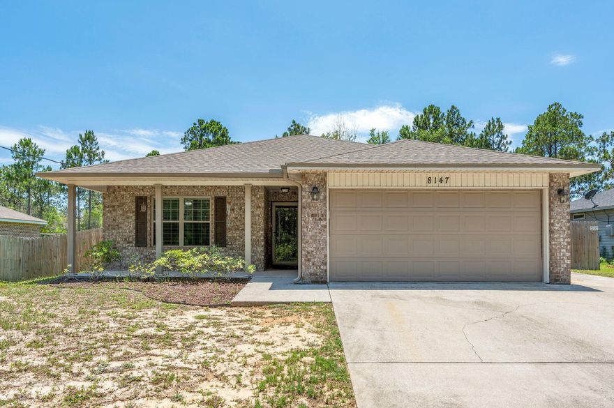 *Seller willing to contribute to buyers' closing costs / rate buy down!*  If you are seeking oversized living space, look no further!  The space in this home's open living room and kitchen will knock your socks off!  Back inside, the master bedroom with en suite is located at the back of the home for privacy, and the three other bedrooms are off the long front entry along with the full bathroom.  The screened in patio on the back of the home provides shelter and protection from these Florida bugs while allowing you to relax and sip your beverage of choice while enjoying a wooded view beyond your fenced in yard area. Want a large lot?  Don't let the fenced in yard space fool you - this home sits on over 1/3 of an acre.    Sellers are ready to help you make this one HOME!