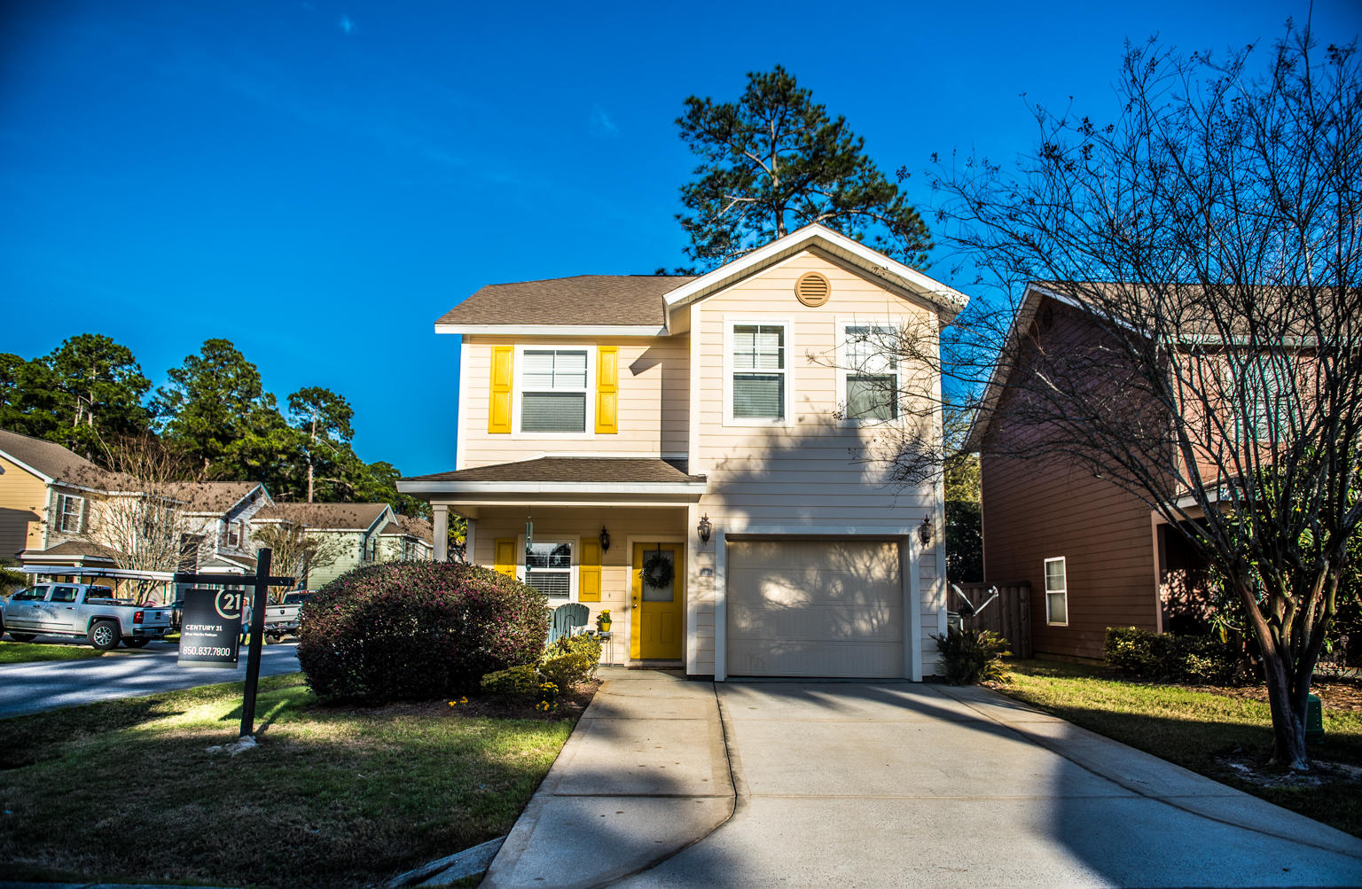 Looking for the perfect primary or investment home in Santa Rosa Beach? Look no further then this beautiful corner lot home in Plantation at Santa Rosa. The master bedroom is spacious with vaulted ceilings and features a sizable master bathroom with double vanity, soaking tub and separate shower. The walk in closet has a custom floor to ceiling tension system organizer. The two second floor guest bedrooms are very generous in size and have double door oversized closets. Guest bath has been upgraded with Spanish porcelain tile. The upgraded kitchen features brand new granite counter tops+appliances and is the ideal size for the whole family! Other updates include : customs blinds throughout the home, warranty on new appliances, updated sprinkler system, and recently serviced AC unit Plantation at Santa Rosa includes community pool access, a dog park and is just minutes away from shopping and restaurants. Ed Walline beach access is 5 minutes away and boat launch is 2 minutes away. BRAND NEW DECK BUILT IN APRIL!! 2 BEDROOM HOME IN SAME NEIGHBORHOOD JUST SOLD FOR $268,000. TOTAL AREA OF THIS HOME IS 2070 SQUARE FEET