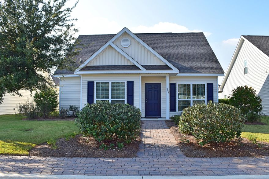 Located in the Schooner Landing neighborhood at Hammock Bay, this home is in close proximity to the Hammock Bay amenities center. Interior space includes three bedrooms, two bathrooms, open living area tile and carpet flooring. This is a well laid out floor plan.Master bath has separate garden tub and shower. A two car garage provides security and extra storage. HOA, Garbage, Basic Cable, and lawn maintenance included.