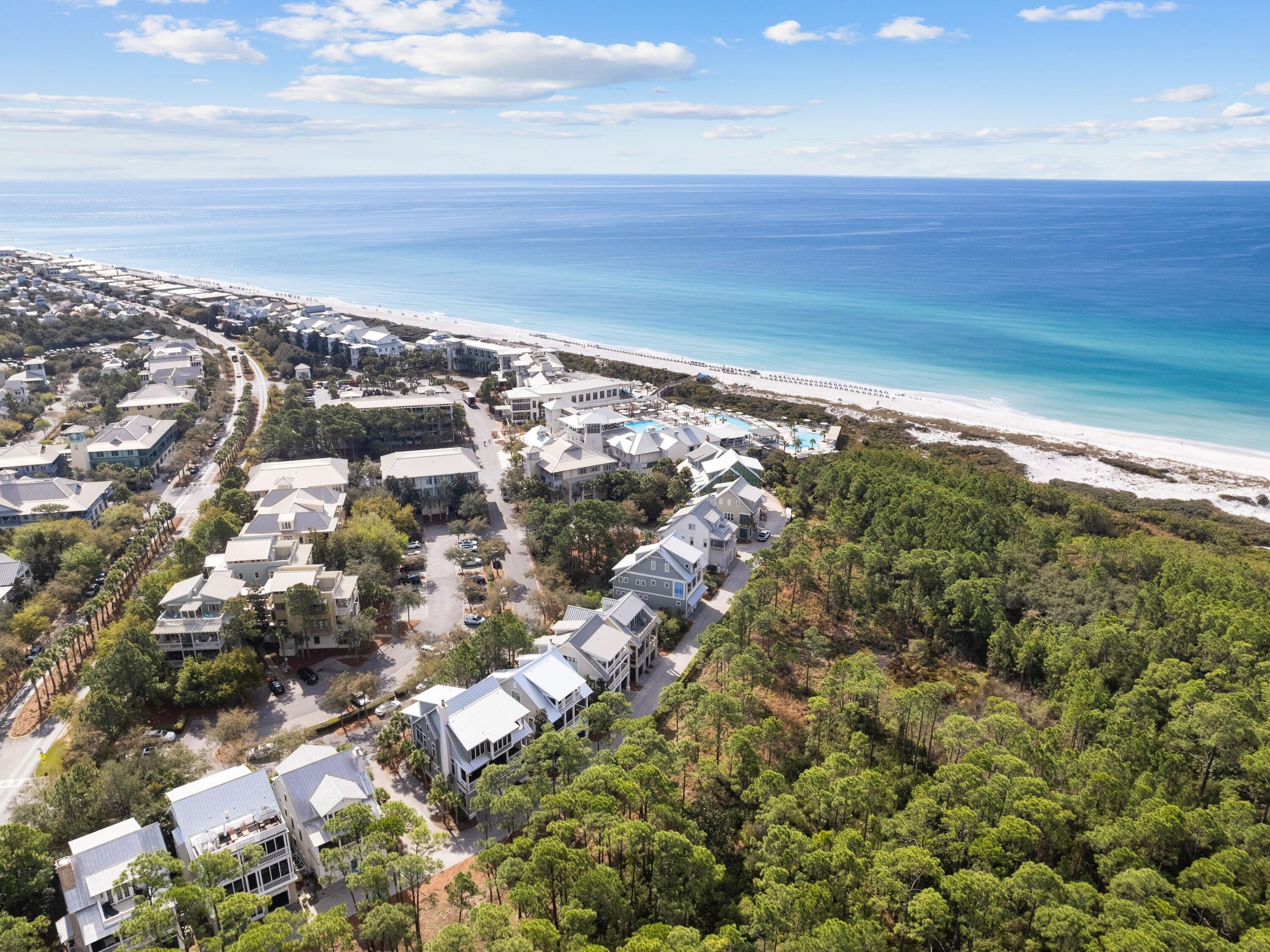 Here is that rare opportunity to be able to offer your buyers a home on iconic Park Row Lane in Watercolor!  This gorgeous home which has been lovingly cared for by its owners as their primary home has never been rented - and it shows.  South of 30A and literally just steps to the beach club this house will not disappoint as either a family home or vacation rental.  The owners renovated the kitchen and converted the top floor into a magnificent primary suite with morning kitchen.  The roof line was modified to allow for the expansion of the porch to encompass the width of the home and offer views of the Gulf.  The original primary bedroom suite remains.