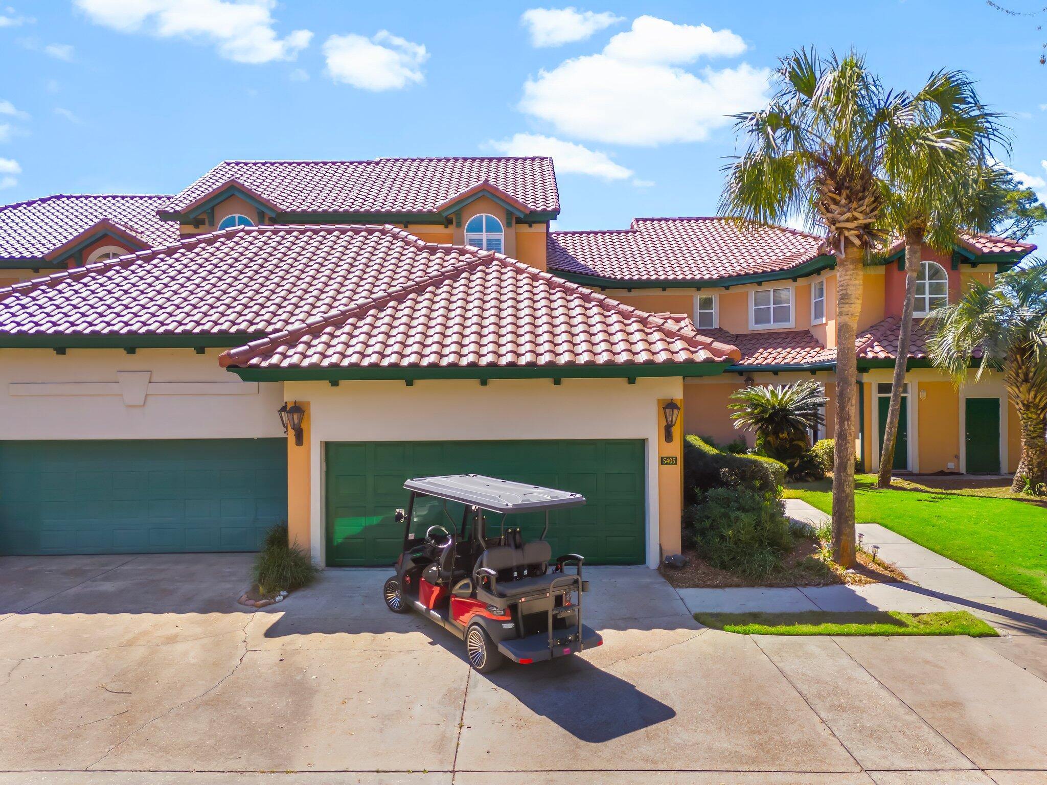 This beautiful home requires a 30 night minimum stay, please call our office for more details and to book!Step into a haven of coastal elegance with this stunning Tivoli Terrace three-bedroom, three-and-a-half bath townhome. This townhome allows you to experience the full resort lifestyle with the provided 6 seat golf cart to cruise the SANDESTIN GOLF AND BEACH RESORT(r).Spanning over 2100 square feet, this airy and exquisitely decorated residence encapsulates upscale coastal living at its finest. This home spans 2 floors with lots of space to spread out with full size kitchen, living, dining, sun rooms, back patio, laundry, garage and more.Call our office for more details.