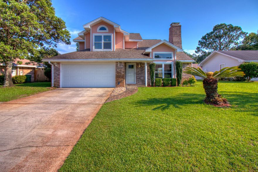 **ACCEPTING BACK UP OFFERS**
THIS IS THE ONE!
If you are looking for a remodeled home in wonderful Overbrook- centrally located to everything Fort Walton Beach has to offer- you have found it!
When you walk through the front door of this gorgeous home, you will love the vaulted ceilings and open floor plan. Downstairs there is a perfect mother in law or guest suite with a full bathroom and murphy bed with its own entrance off the back porch. You will adore the shaker cabinets, custom reclaimed wood island, and quartz countertops in the kitchen!
Upstairs are 3 bedrooms and 2 bathrooms, including the master with an ensuite bathroom and walk in closet. The bedrooms are all very spacious. The master bathroom has a large vanity with dual sinks and ample storage. In the master bathroom you can relax in your jetted tub. 

Outside is a large "Tuff-Shed"- perfect for extra storage or a "She-Shed" or "Man-Cave." Enjoy your evenings with friends and family by the fire pit. A large covered porch gives you some amazing outdoor living space.  

This beautiful home has had extensive remodeling done over the last few years: All new double pane windows, front and back doors (hurricane grade)  & new insulated garage door, shaker cabinets in the kitchen, quartz countertops, vinyl flooring in 2015, and all new stainless appliances in 2015.  

There is a current termite bond with Terminix for piece of mind, as well as a recent service and inspection on the AC units this last Spring.

Don't miss out on this amazing property- come see it today!
Buyer to verify any information important to them.