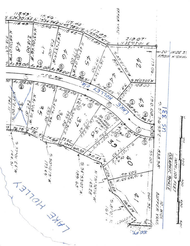 LOT 41 LAKE HOLLEY S/D PB 7-35 - Land