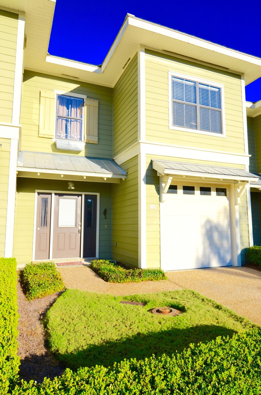 This perfect town house offer everything you need to get your beach home started. Featuring 3 bedrooms, 2.5 bathrooms, large living room/dining room, kitchen with granite counter tops, stainless steel appliances, upgraded cabinet, 8ft doors and 9ft ceilings, one car garage, back porch with covered seating space and backyard space with a fire pit and more. Located centrally with easy access to 30A entertainment, dining and shopping, world famous Beaches of South Walton, Sandestin entertainment, shopping and dining, Sacred Heart Hospital, Point Washington state forrest and the Bay, this is the perfect location at this price. Buyer to verify all information to buyers satisfaction including but not limited to sq. footage, room sizes, lot size, zoning etc.