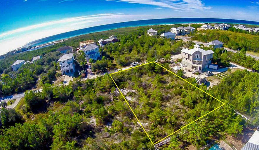 HUGE homesite in Beachview Heights.(.32 acres) The property is located in Flood Zone X, the 500 year flood plain. No flood insurance is required. Beachview Heights is SOUTH of 30A and adjacent to Topsail State Park. NO HOAs or build out time! City Water & Sewer and Gas service available. Per Walton County Comprehensive plan ''this lot may be split for the use of an immediate family member to be used as their primary residence.''