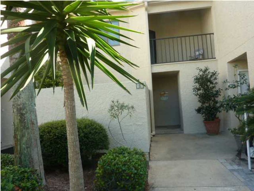 VA approved PUD TOWNHOME attached 30 UNIT Gated Community W/DEEDED BEACH ACCESS! Clubhouse,pool,workout room, lighted tennis courts and lighted walkway to deeded beach access to beautiful sugar white sand beach! Owner remodeled unit:new granite counter tops; commodes, fixtures, mirrors, new refrigerator and painted entire unit. Unit has a patio off living room, and kitchen. Upstairs guest bedroom has a balcony overlooking clubhouse and pool. MBR has enclosed balcony for a daybed and computer area. Great storage area under stairs and outside closet. Location is near shopping center, restaurants and post office! Owner is a licensed La. Real Estate Broker and has never rented this unit!