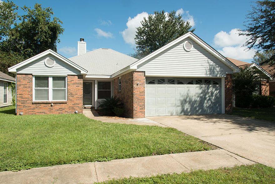 New interior paint throughout this lovely home. Minutes to both Eglin and Hurlburt Field Kitchen opens to dining area. Enclosed Sun room off the dining area that looks out over the back yard. Wood burning Fireplace in living room. Back yard is privacy fenced.