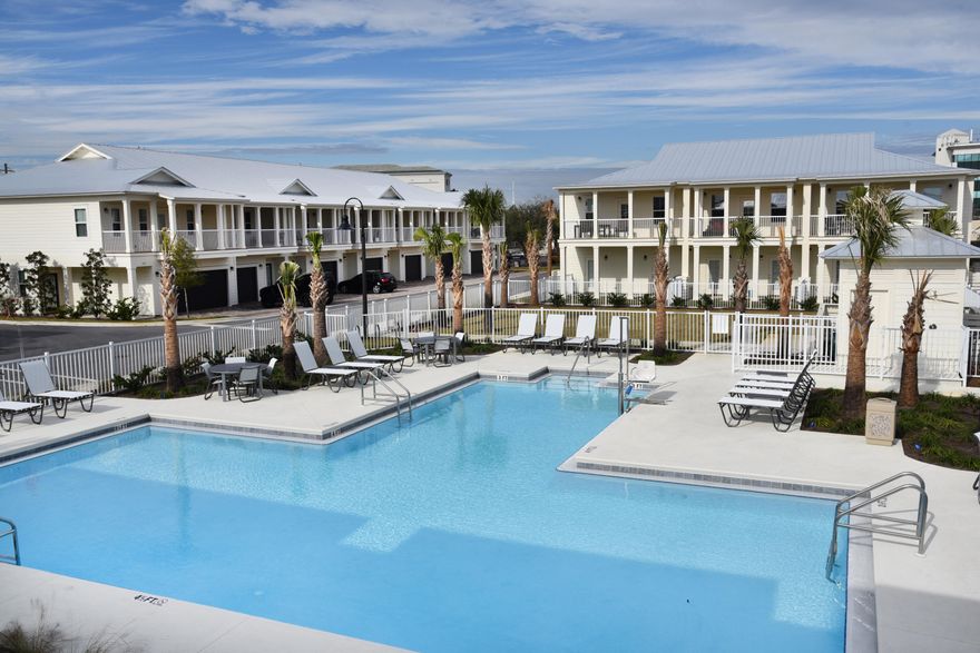 Your chance to own a townhouse in this SOLD OUT new neighborhood! This was the model home and has never been lived in! One Twenty Five Crystal Beach Drive is a resort-style townhome community located in the heart of Crystal Beach, on the South side of Hwy 98, in Destin, Florida. Situated between Destin's beaches and the award-winning Destin Commons, it is convenient to numerous shops, restaurants, a movie theater, bowling alley and so much more. This spacious town home has 4 bedrooms, 3 baths, 1866 sq ft, partially furnished and a 2 car garage! Interior features include 9 foot ceilings, stainless steel appliances, laminate wood and porcelain tile flooring, granite countertops, all wood cabinets, spacious balconies and impact rated windows and doors! Golf carts are allowed and a dog park!