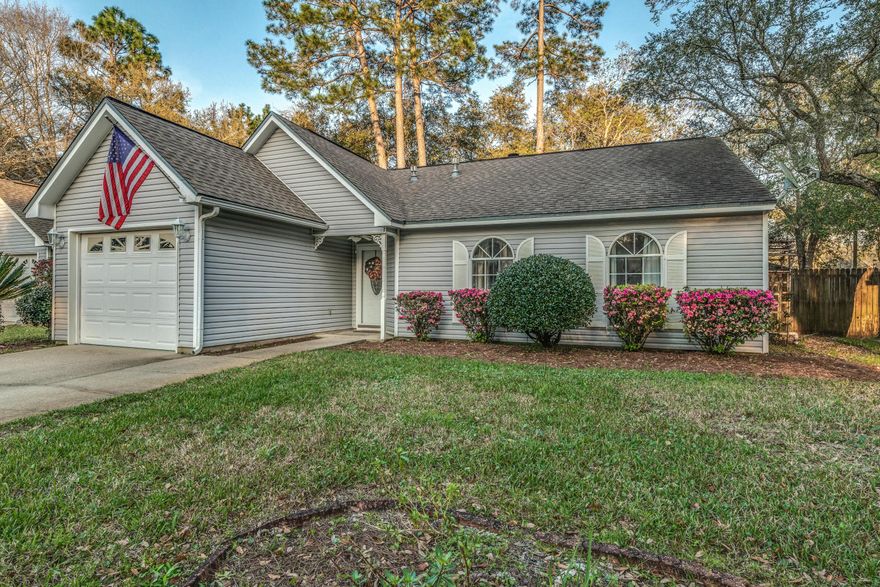 *Buyer walked due to cold feet - no fault of the seller!* Gorgeously updated home close to the bases! Move-in ready, adorable and very well maintained! Updated kitchen with a gas stove and all stainless appliances. The home features beautiful tile and laminate flooring throughout the house. Enjoy relaxing evenings in front of the fireplace or on the back patio under the pergola. The neighborhood has a community pool and is minutes away from military bases, shopping and entertainment.