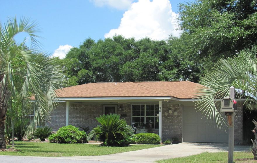 Affordable Brick Waterfront! Located in a well-established, deed restricted neighborhood, this lakefront beauty boasts absolutely stunning landscaping and a gorgeous waterfront view! Upon entering the home, you will see the open floor concept featuring new tile flooring that flows beautifully! A total renovation was performed and upgrades include new paint, tile, appliances, HVAC, 3 dimensional shingle roof, carport, shelving, kitchen water filter and much more! The kitchen features new stainless appliances, including a true convection range and convection microwave! The refrigerator stays! There are two storage sheds and a workshop! You won't find a better priced waterfront home! Don't miss the opportunity to own this like-new home! This won't last long, Call for your tour toda