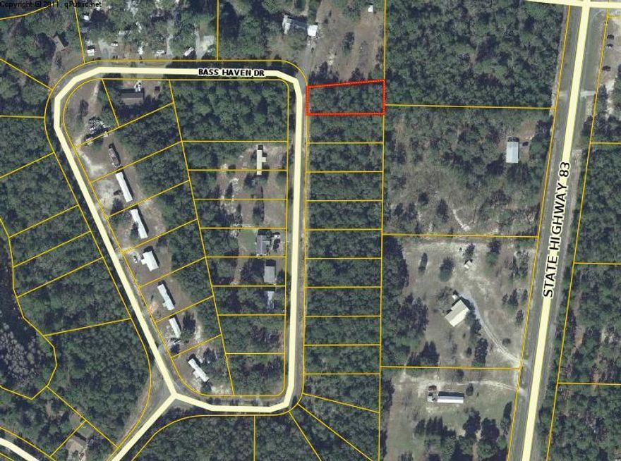 9 lots on Bass Haven Drive