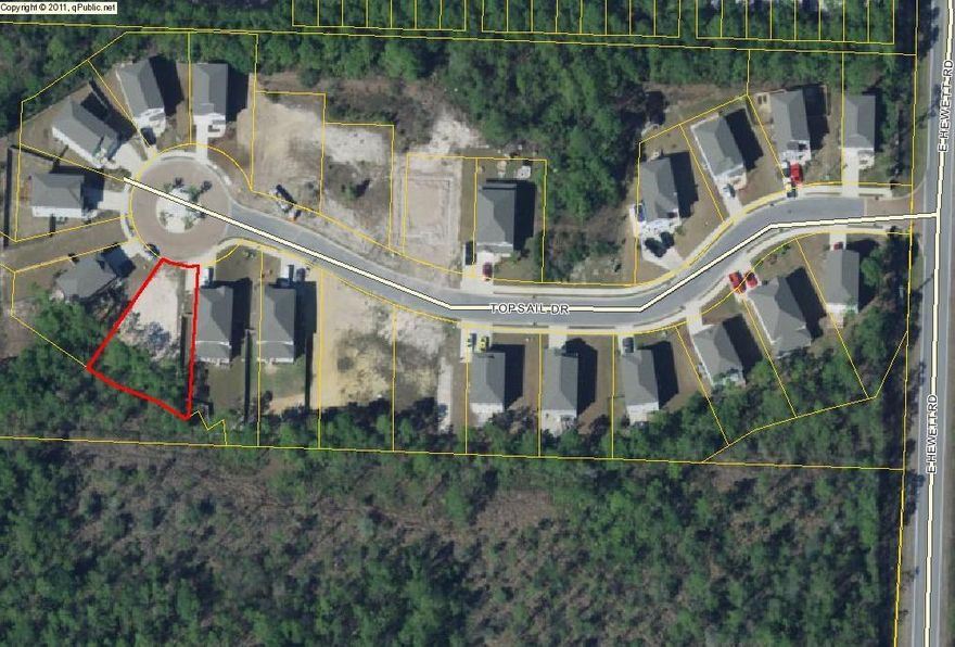 Nice quiet lot in cul-de-sac within walking distance to Choctawhatchee Bay. Conveniently located to the beaches of South Walton, Sandestin, and Sacred Heart Hospital. Build your dream home here. The lot is protected by a wooded buffer at rear of lot. SELLER HAS ALREADY PAID WATER AND SEWER TAP FEES WHICH ARE INCLUDED.