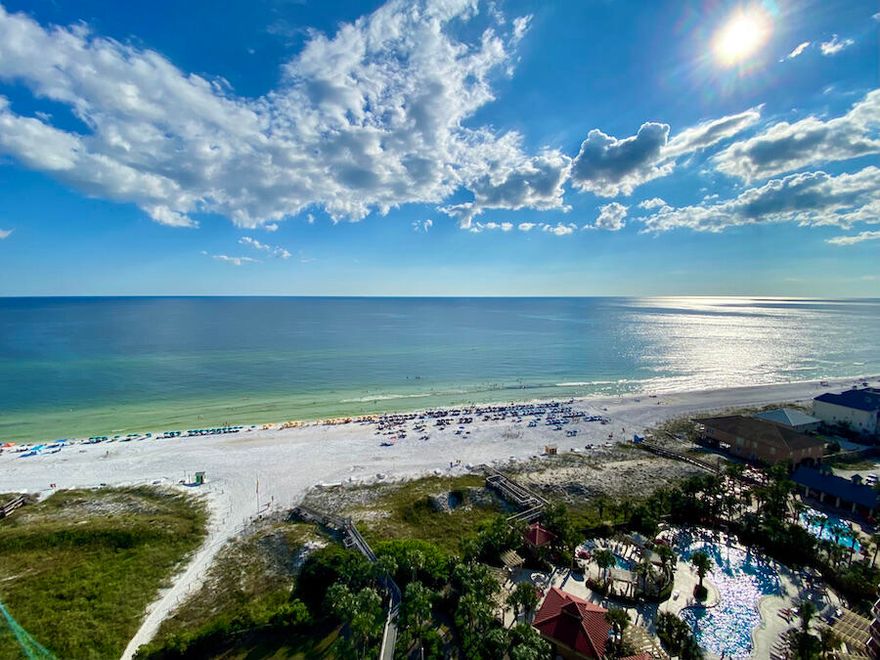 Gorgeous 17th floor Southwinds lll condo with amazing gulf views. Three bedrooms, three baths, plus a small ''bunk-bed'' room. Beautifully updated and being sold fully furnished. 2342 sf with a view of the gulf from every room. Southwinds units do not come up often... especially ones that are this nice and completely turn-key!