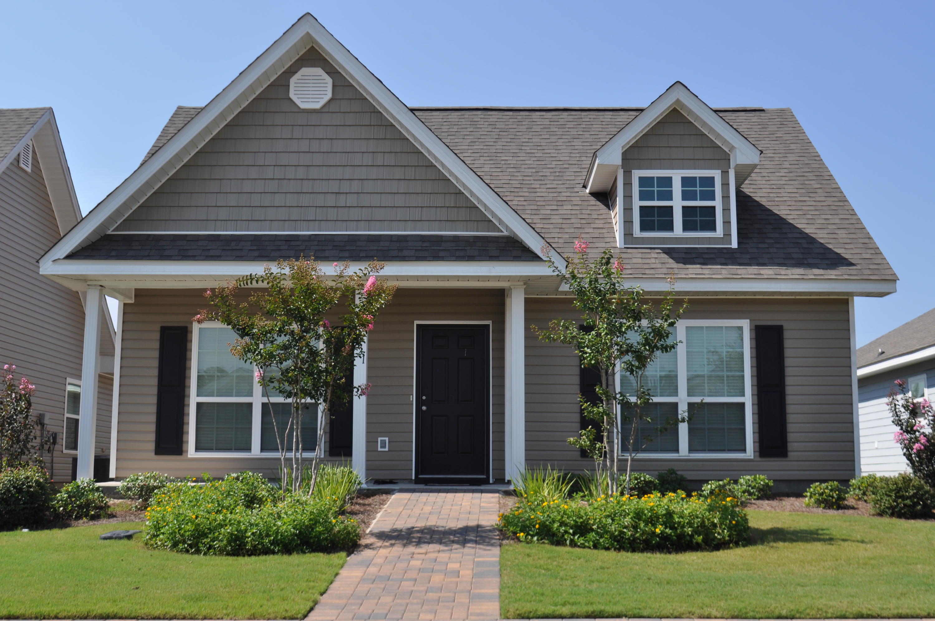 Cute Bayberry floor Plan, Located in the Schooner Landing neighborhood, this home is walking distance to the Hammock Bay amenities center. Interior space includes three bedrooms, two bathrooms, open living area with Luxury Vinyl Plank flooring and open kitchen with laminate countertops. Carpeted Bedrooms. The exterior is reminiscent of the Southern craftsman style with large porch on the front of home. A two car garage provides security and extra storage. HOA maintains lawns in Schooner Landing.