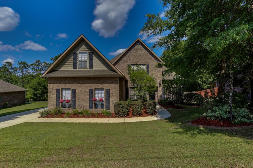 RARE FIND! South of I-10 POOL HOME! This Grand home feels like you are walking into your own private oasis! Walking into the home you are captured by the grandeur of home. It features a sprawling kitchen with granite counter tops and a generous amount of cabinets!  The kitchen is also open to the living room which makes the space awesome for entertaining! This home has 3 Bedrooms and 2.5 bathrooms downstairs! As you go upstairs you will have 2 bedrooms and a bathroom.  One of the bedrooms is a VERY generous size that can serve as a game room also. Lets not forget the backyard! This home feature a POOL for all your hot summer days! Splash into this home! Call today!