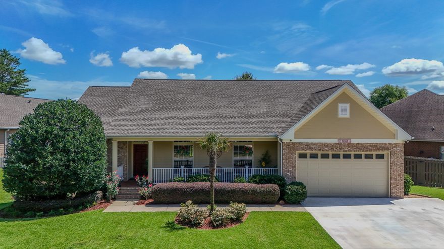 Welcome to this beautifully updated home in The Orchards of Hammock Bay, quality built by Heritage Turner Homes. While originally built in 2007, it feels like new with a long list of thoughtful updates: new roof (2025), remodeled living room with built-in cabinets and gas fireplace, extended and replaced driveway (2024), new well pump and full exterior paint (2023), and new HVAC with ductwork (2017). Kitchen upgrades include a Samsung dual door oven and GE microwave (2019), plus a tankless water heater. All carpet was removed and replaced with LVP in bedrooms and closets. Enjoy a screened back porch overlooking a lush fenced yard with pond views. CDD is paid off, sidewalks are rust-free, and the floorplan is fantastic! This home truly shines! Hammock Bay is one of Freeport's premier master-planned communities, offering an exceptional lifestyle filled with comfort, convenience, and recreation. Residents enjoy access to three resort-style swimming pools, a 24-hour state-of-the-art fitness center, and miles of scenic walking, jogging, and biking trails that weave throughout the beautifully landscaped grounds. The community also features tennis courts, pickleball courts, basketball courts, and several playgrounds, making it ideal for active families. A spacious clubhouse hosts regular events and gatherings, while the on-site general store and food truck court provide local convenience. There's also a couple of dog parks for furry family members, bayfront access with a pier and fishing area, and a calendar full of community eventsfrom movie nights to farmers markets. With its blend of natural beauty and modern amenities, Hammock Bay delivers an unmatched lifestyle along Florida's Emerald Coast.