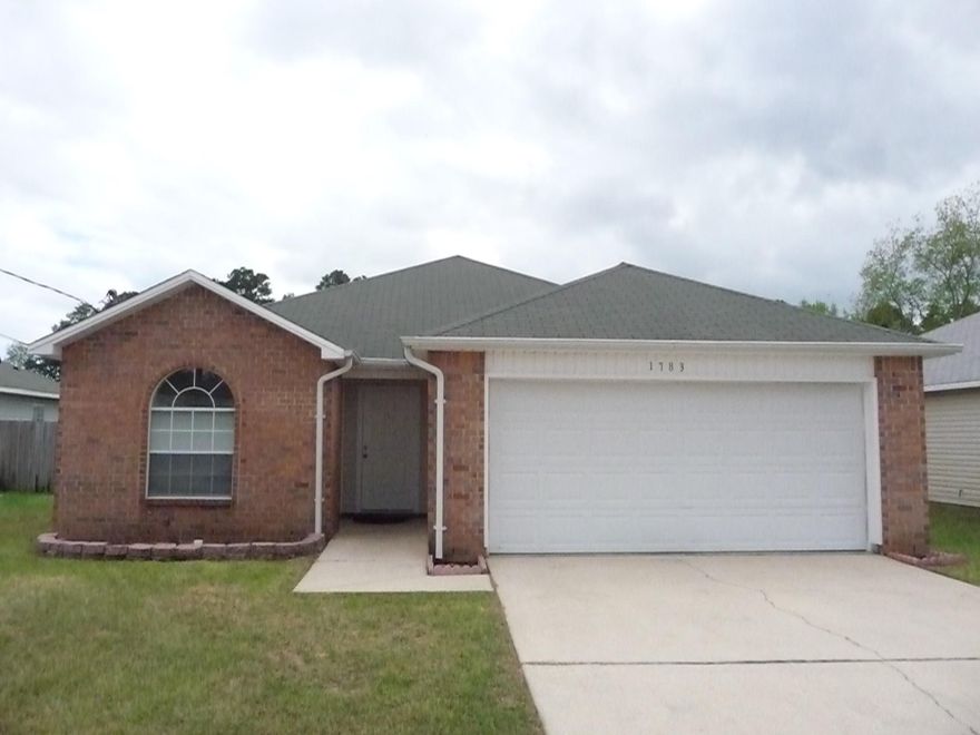 Comfortable, well maintained three bedroom/two bath home in popular Southern Pines Subdivision. Quiet/conforming neighborhood. Home features a good size kitchen, large living/dining area with two ceiling fans, and fenced yard with entry gates on each side of house. Washer/dryer located in house - not garage. Covered porch w/fan for relaxation. Larger rear yard for child play and pets. Garage has steel reinforced door, overhead storage and peg board for tool storage. Top location: close to both Hurlburt Field and Eglin Air Force Base, the area's largest employers. Medical facilities, schools, churches, shopping/recreation facilities are nearby. World class beaches on the Emerald Coast - just a short drive. Termite bond in effect. Buyer to verify all measurements. Take a look today!