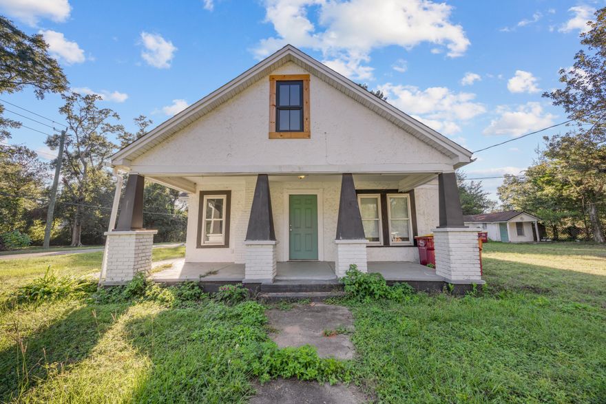 ***Triplex opportunity*** Looking for a unique investment opportunity or multi-generational setup? This Crestview property is ready for someone with vision! The main building is configured as two units--a fully renovated 2BR/2BA downstairs apartment and an upstairs 1BR/1BA unit ready for sheetrock and finish work. The downstairs unit has been completely redone from the studs out with NEW wiring, plumbing, sheetrock, flooring, cabinets, and fixtures. The upstairs has cabinets and materials on site, ready to be completed. A detached 1BR/1BA guest house or mother-in-law suite offers even more potential--it's been gutted and renovation started. With three possible income-producing units on one property, this is the perfect project for an investor or homeowner ready to add the finishing touches