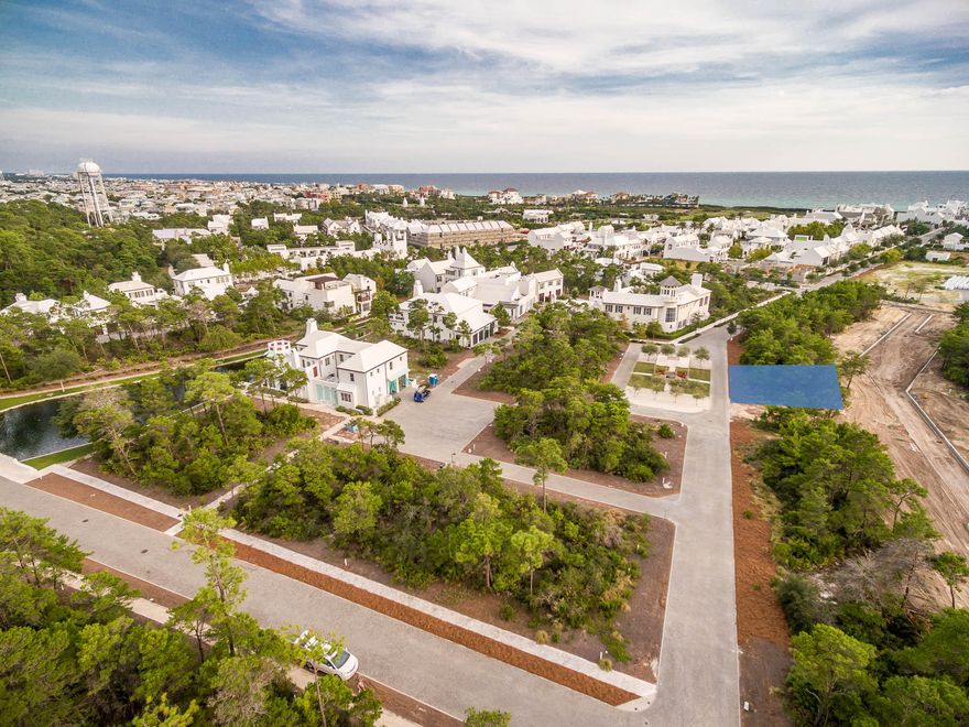 This generous corner courtyard homesite features on-site garage parking, overlooking Papilio Park and just steps away from Lake Marilyn.Nestled on 158 acres along the emerald waters and serene white sand beaches of Northwest Florida's Gulf Coast, Alys Beach is a New Urban community created with the highest standards for beauty, sustainability, and quality of life. White masonry homes are inspired by the harmonious architecture of Bermuda and Antigua, Guatemala. Courtyards meld indoor and outdoor spaces. Parks and trails preserve the wonder of a unique coastal habitat.