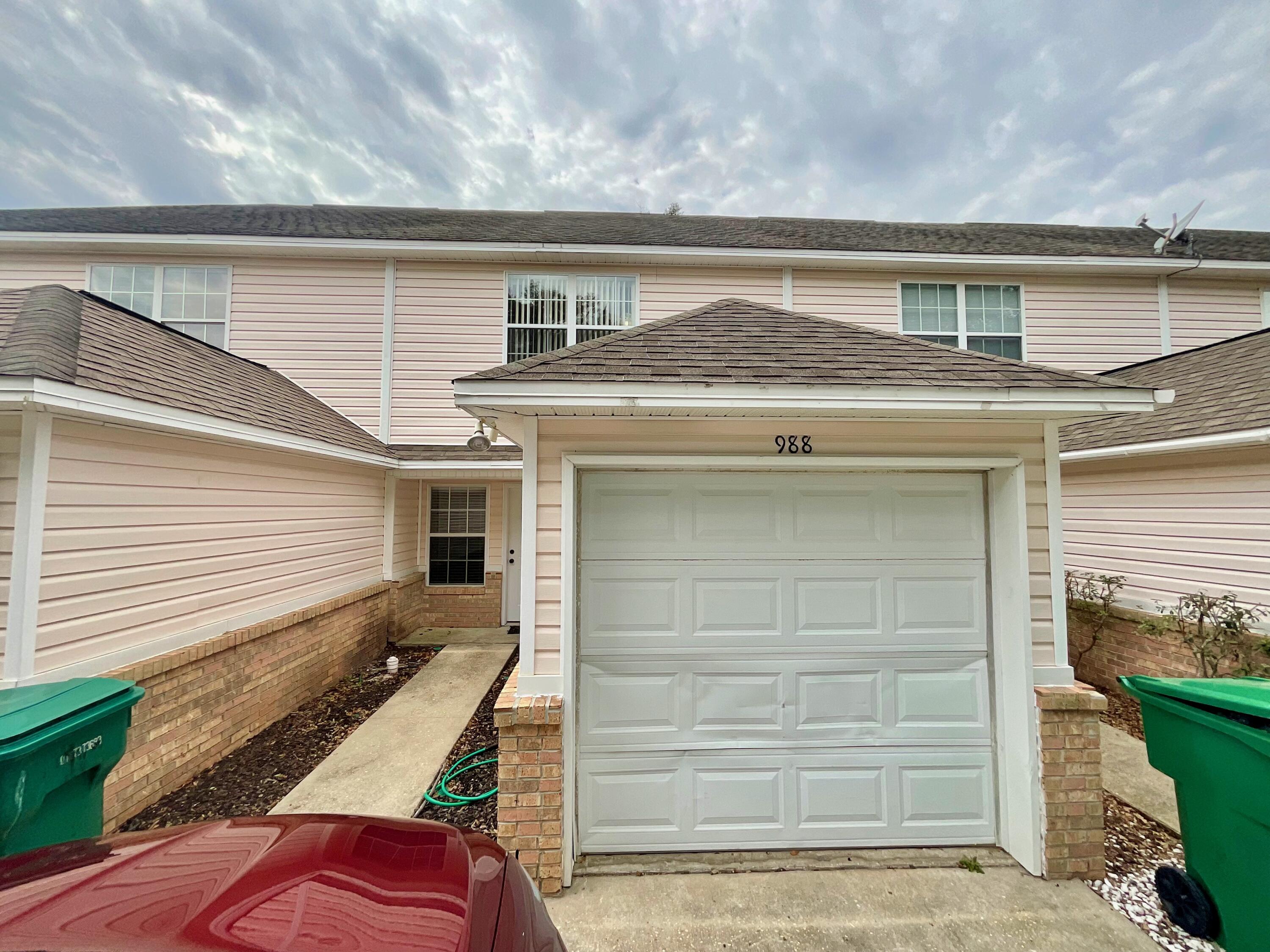 Location, location, location! Welcome home to this conveniently located townhome in Fort Walton Beach. The location gives you fast access to shopping, restaurants, beaches, Hurlburt back gate and Eglin south gate. This townhome has 2 master suites each with it's own bathroom plus an additional half bath on the main floor. The kitchen is open to the spacious living room which opens onto the backyard. The laundry room is located inside the home just off the one car garage. The HVAC and the water heater were both installed in 2017.