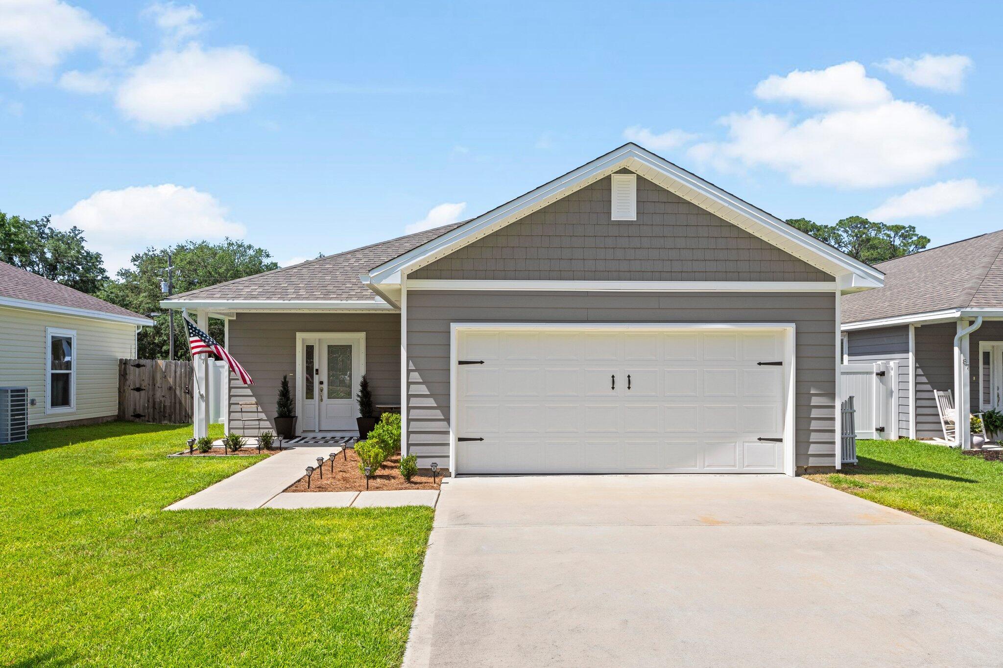 AVAILABLE NOW...This beautiful 3 bedroom, 2 bath home is located in Niceville and has NO HOA. It's spacious kitchen features, stainless steel appliances, granite countertops and a breakfast bar. The kitchen opens up to dining and living areas making the home perfect for entertaining. This split floor plan has 2 bedrooms towards the front of the home and the primary bedroom is located towards the rear. Home is situated on a great lot, with a spacious and fully fenced in backyard. You don't want to miss out on all the features this well-maintained home has to offer. NO smoking. 600 minimum FICO credit score required in addition to meeting rental criteria. Pets allowed upon approval with a non-refundable pet fee. All applicants are required to complete an application on https://onefamilypropertyservices.petscreening.com/
regardless of if they own a pet or not. Applicants with an ESA are also required to complete the application.
** Fees Required once an application is approved include, but may not be limited to: Security Deposit, Non-Refundable Fees (cleaning and rekey), $20 Certified Mail Fee, and Pet Fees (when applicable).