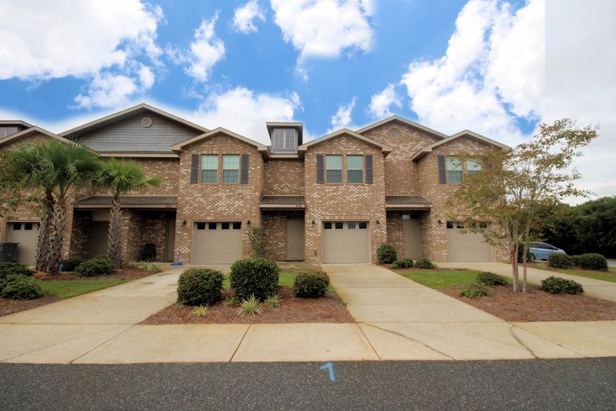 NEW CARPET, NEW PAINT, MOVE IN READY!! 3bed/2.5 Bath is in perfect condition and ready for a new family! Seller is original owner a opted for builder upgrades, including a FENCED BACK YARD! The kitchen & bathrooms all feature granite countertops & wood cabinets, Stainless Appliances convey as do the Washer & Dryer. The floorplan upstairs is split, and the master bedroom has a walk in closet, the master bath has a double vanity & walk-in shower. The grounds are maintained by the HOA with the community pool & playground are right around the corner! This neighborhood is 2 Miles to Navarre Beach Pier, 10.5 miles to Hurlburt Field and close to shopping & restaurants.