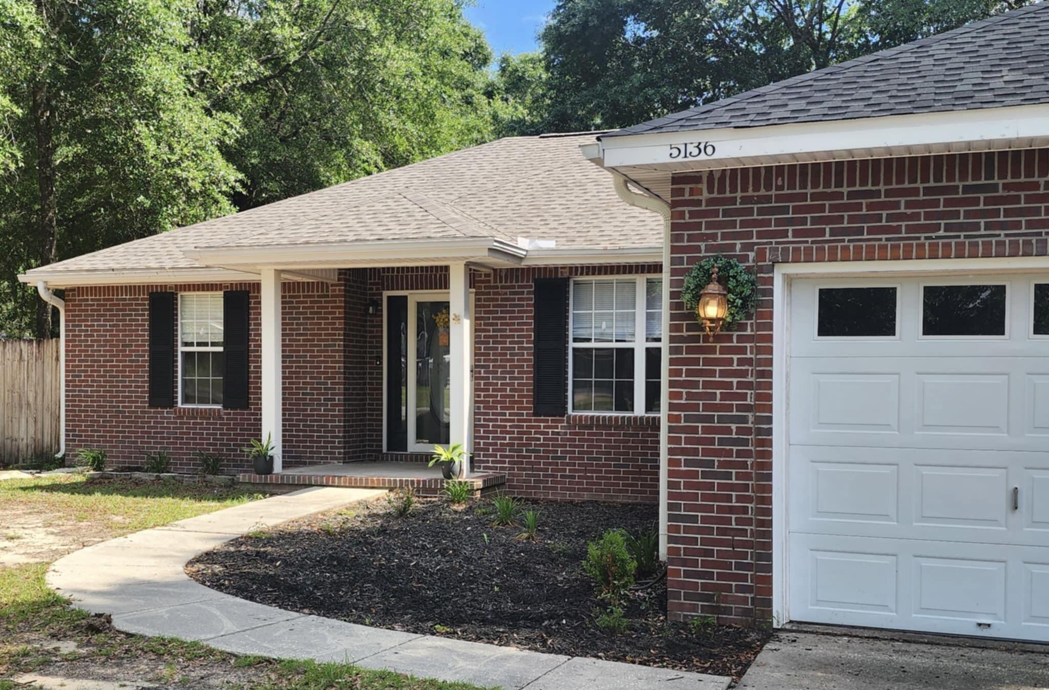 Discover the perfect blend of privacy & indoor/outdoor spaces in this 3 bedrm, 2 bathrm home w/a bonus flex space nestled on this beautiful 1-acre lot in the heart of Baker, Florida. Tucked away at the end of a quiet cul-de-sac, this property offers the ideal setting away from the traffic or busy neighborhoods w/plenty of rm to spread out & enjoy the sounds of nature. Enjoy the peaceful charm of country living while still being just minutes from local schools, shops, restaurants, & convenience to i10. This home offers so many unique updates & personalizations & just awaits your own finishing touches. Yard offers you a blank canvas to create the perfect outdoor living/entertaining space w/rm for a pool & a building ready to be fished as a pool house or she or he-shed. Don't miss this on!