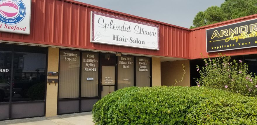 Unit is leased till 12/31/21 to hair salon paying $640 per month.  Association dues are $217 per month and cover insurance on the building structure, dumpster fee, and common area lighting, and grounds maintenance.  Open floor plan with one restroom.