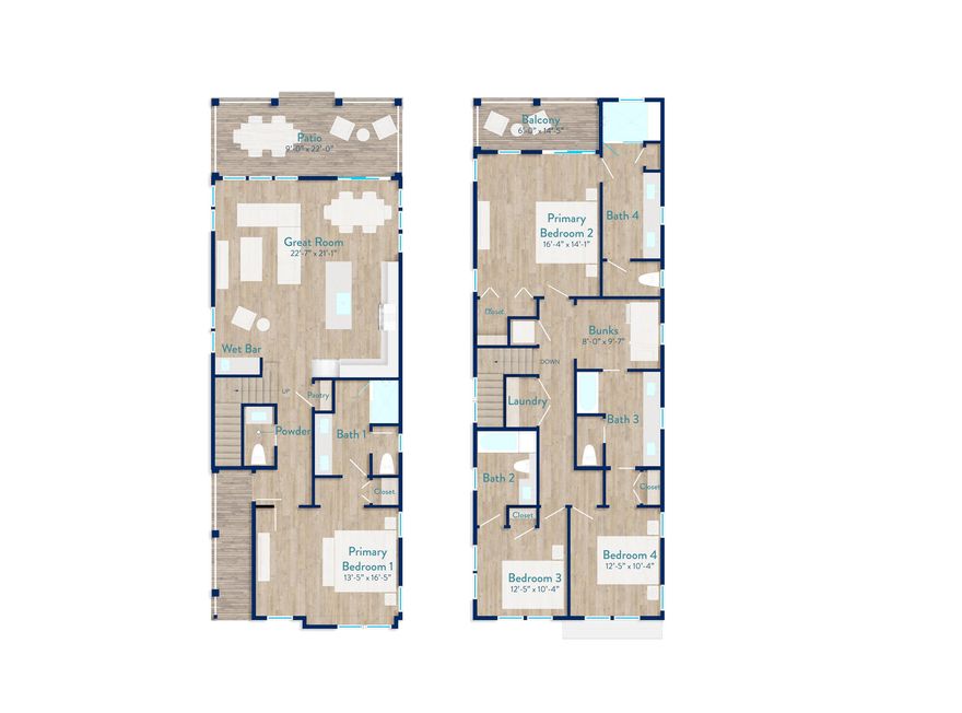 Don't miss your opportunity to enjoy everything the Margaritaville lifestyle has to offer! This home is new construction with 4 bedrooms plus bunks and 4 ½ baths. Located in the exciting new Margaritaville Beach Cottage Resort, homeowners and their rental guest will have a hard time deciding what to do first; you can relax in the huge resort pool, take a trip around the 425 ft long lazy river, ride down one of two waterslides, soak in the sun on the 580 feet of dedicated beach,