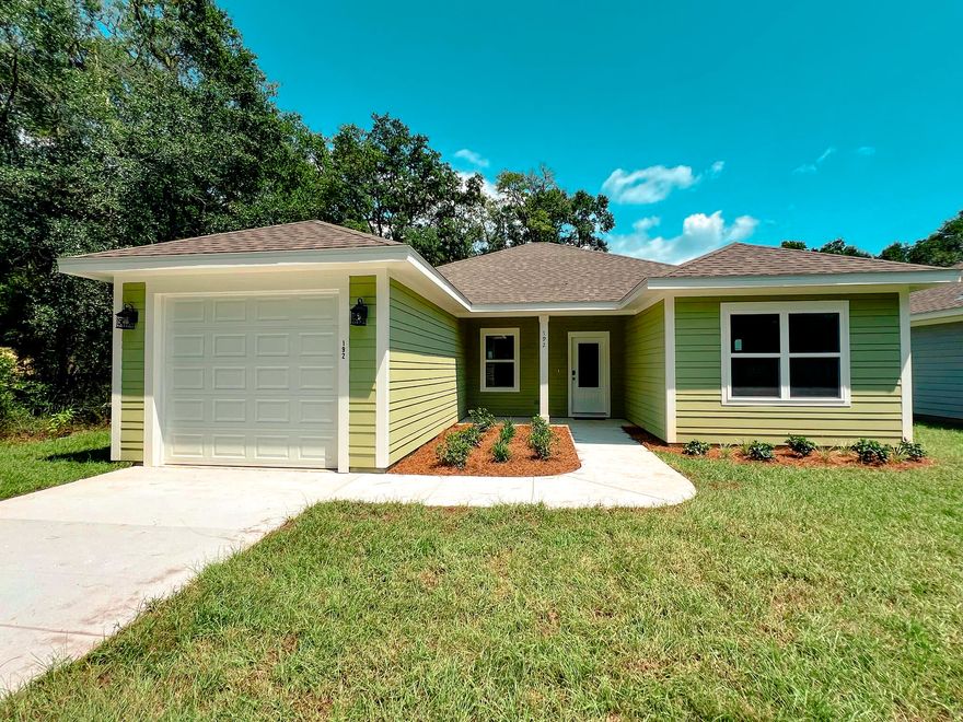 Welcome to this new construction, perfectly blending style & functionality, 3 bedroom 2 bathroom home, located in the community of Grande Oaks. Offering an open floor plan with LVP flooring throughout. The kitchen boasts Quartz countertops, stainless steel appliances, and white shaker style cabinetry. Large primary bedroom with en-suite bathroom; featuring quartz countertop, tile shower and a walk-in closet with built-in shelving. Desirable split bedroom floor plan with 2 additional bedrooms and a full bath with a shower/tub combo.