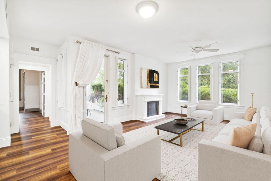 Rare find! Premium ground floor corner unit in Sandestin's newest building; Elation. Private patio with courtyard view, ideal for morning coffee or evening wine. Upgrades: new HVAC, water heater, and appliances. Custom kitchen cabinets, quartz countertop, luxury LVP flooring, custom window treatments, and all new lighting fixtures.Includes garage parking, outdoor parking for guests, and garage storage cage. Exclusive amenities: community pool, two hot tubs, private waterfront ''Solstice Club'' with sunset view, outdoor grilling area, screened porch, indoor kitchen/bar area, and private fitness center.Perfect balance of peace and excitement with walking access to Baytowne Village's 20+ restaurants. Just a tram ride away from golf, tennis courts, marina, and white sandy beaches!