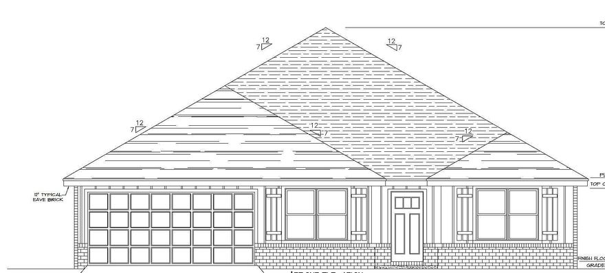 NEW construction in Ashtin Estates! The Sawyer floor plan is a gorgeous & spacious 5 bedroom, 3 bath, fabulous open design with a covered patio & 2 car garage on a 1/2 homesite! Wood look flooring throughout with carpet in the bedrooms. The kitchen features a large island bar, stainless steel appliances, corner pantry and flows into the great room, perfect for entertaining and family gatherings. A nice breakfast nook and separate dining area too. Lots of natural light & a very relaxing feel. Bedroom 1 is spacious and beautiful, the adjoining bath offers a double vanity, large walk in closet and more. Awesome 3 sided  brick craftsman style home at a great price on a large homesite & the Smart Home Connect Technology System Package is also included.