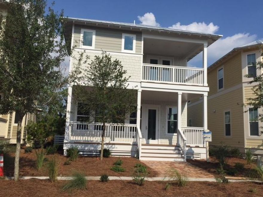 Our new and improved Wind Song floor plan with ALL the extras will be finished in August! Across a welcoming wooden bridge, nestled amongst preserves, winding trails, and boardwalks, you will discover NatureWalk at Seagrove. This ultimate walkabout community has a prime location near 30A in addition to providing residents with the amenity-rich Gathering Place- complete with heated lap pool, hot tub, zero entry pool, firepit, grills, and much more! Newly added amenities will include more trails throughout, Energi fitness stations, multi-purpose court, pickelball court, and more green space. NatureWalk also has a seasonal shuttle running to and from the beach and Seaside! This Wind Song plan has some great new options including larger 1st floor owner's suite in addition