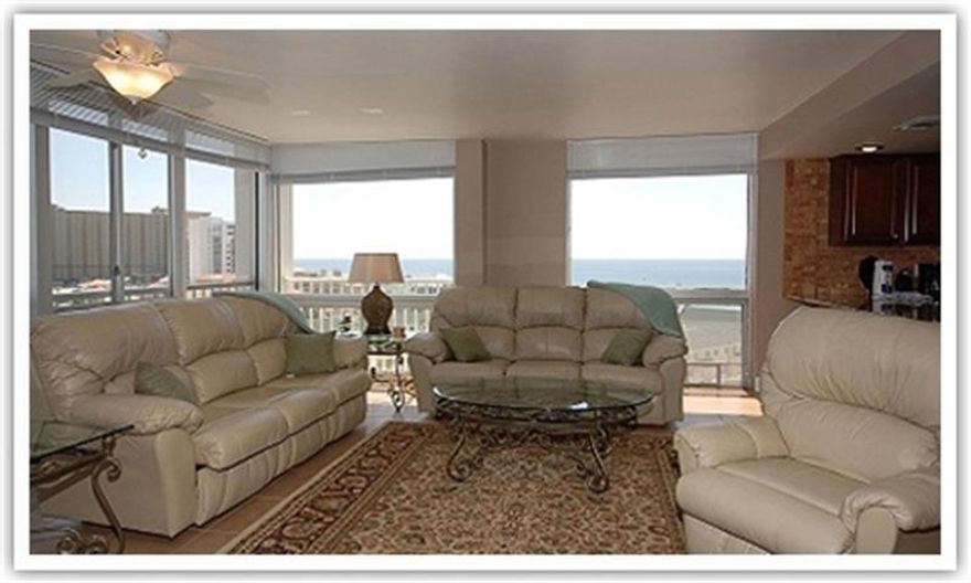 SPACIOUS OPEN FLOOR PLAN WITH GREAT PANORAMIC GULF VIEWS FROM THE LIVING, DINING AND KITCHEN AREAS. ADDITIONAL LAKE, HARBOR AND BAY VIEWS. THIS MUST SEE FULLY FURNISHED UNIT HAS BEEN COMPLETELY RENOVATED WITH TILE, GRANITE, S/S APPLIANCES, WASHER.DRYER. YOU WILL NOT FIND A BETTER VALUE. ON ONSITE RENTAL PROGRAM WITH $40,000 RENTAL POTENTIAL. IDEAL AS A PERMANENT RESIDENCE, SECOND HOME OR VACATION RENTAL.CENTRALLY LOCATED SHORELINE TOWERS IS A GATED 24 HR PATROLLED COMMUNITY OFFERING 450' OF PRIVATE WHITE SAND BEACH, A FISHING LAKE, TENNIS COURTS, HEATED POOL, SAUNA, FITNESS CENTER, AMAZING CLUB ROOM, PICNIC AREA WITH BOTH GAS AND CHARCOAL GRILLS, SHUFFLEBOARD AND OWNER BOAT PARKING. SOME WALL AND TABLE DECO EXCLUDED FROM SALE. NO PETS ALLOWED!!