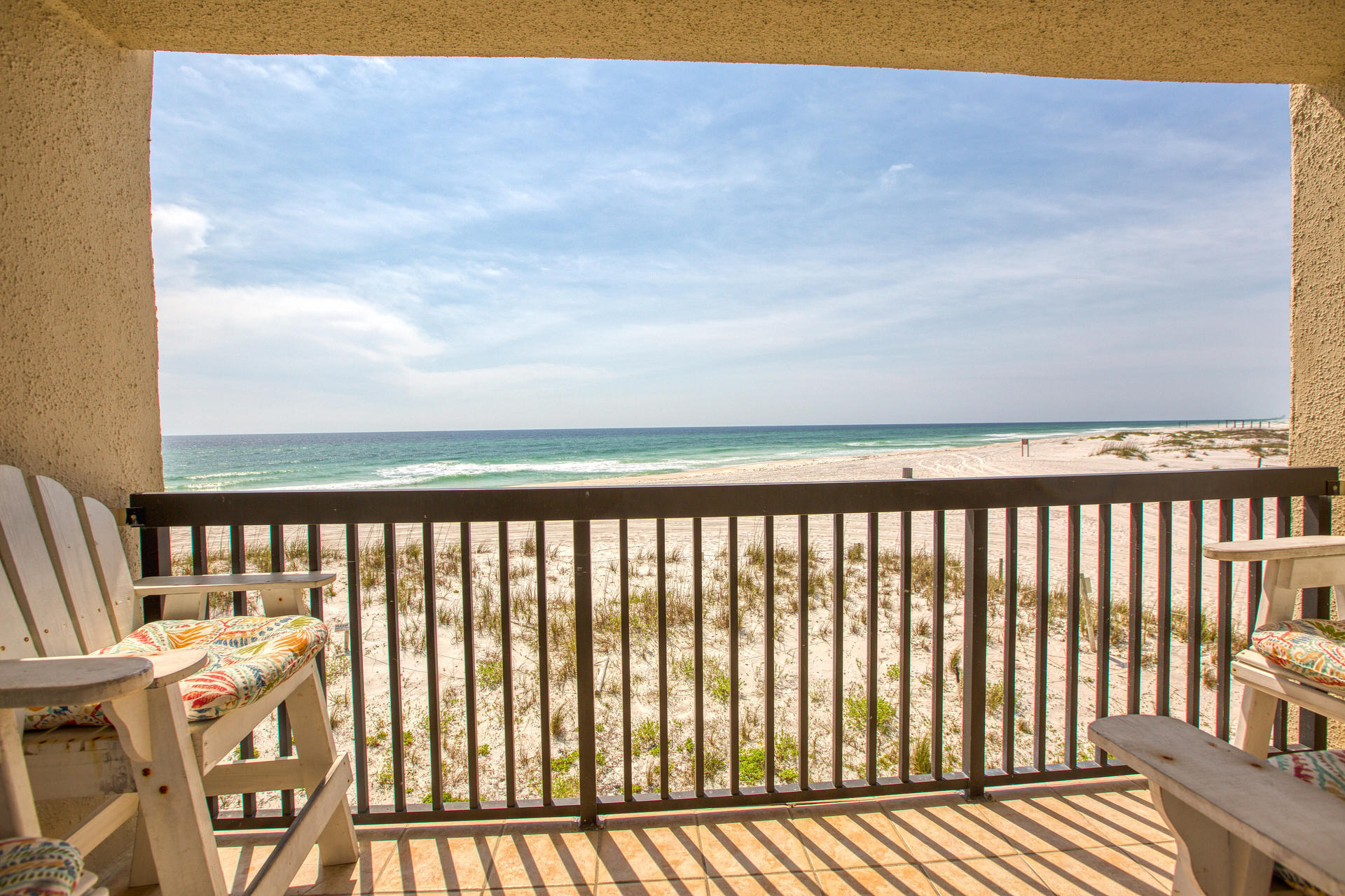 Beautifully updated condo in the most desirable building at Pinnacle Port. AMAZING views from balcony are just like being right there on the beach and you can take in our gorgeous sunsets! Seller has updated almost everything in condo and it is in excellent condition. Gated community next to Camp Helen State Park on Lake Powell and the Gulf of Mexico. This is a very special setting and it's not easy to find a unique condo like this one.