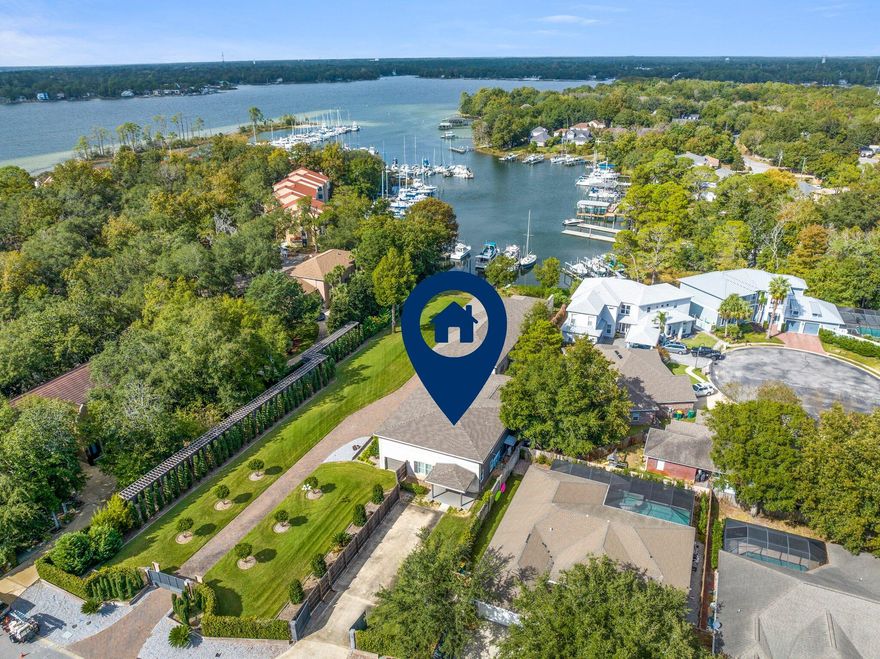 Welcome to your new luxury furnished rental in Bluewater Bay, located in beautiful Niceville, FL. This stunning apartment offers a prime location just steps away from the water, allowing you to indulge in the serene surroundings and enjoy the coastal lifestyle. With 2 bedrooms and 2 full bathrooms, this house provides a cozy and comfortable living space. The modern kitchen features granite countertops and stainless steel appliances, making it a chef's dream. The tastefully furnished interior creates a warm and inviting atmosphere, perfect for relaxation and entertaining guests. The combination of luxury vinyl plank and carpet flooring adds a touch of elegance to the space. Whether you're enjoying a morning coffee on the porch or taking a leisurely stroll along the nearby waterfront, this