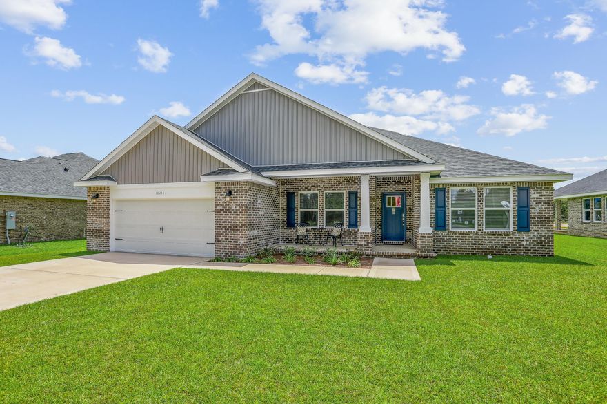 This stunning Turquoise Floor Plan is situated on a 1.01-acre lot in the highly desirable Clearwater Landing community in East Milton. Offering 5 bedrooms, 3 full bathrooms, and 2,711 square feet of beautifully designed living space, this home blends modern convenience with spacious country charm.