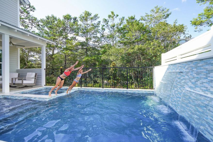 A property that has it all... location south of 30A with a private heated pool and spa and deeded beach access. Primary master on main with three very large suites on second floor is the perfect setup. Custom finishes throughout include: metal roof, hardi plank siding, 10' ceilings, Miami white quartz counter tops, Frigidaire professional series appliances, Screened porch, ship lap in main living area and is being offered FULLY FURNISHED. With strong rental revenue history, this is a special  opportunity to own your piece of paradise. Rental guests rave about the indoor/outdoor living spaces, large heated pool with spa and being able to walk to multiple restaurants and shops. With all of these amenities, you will find yourself wanting to visit year round. This property has been very well taken care of and ready for its new owner. Sold turn key with 2026 rental revenue  that can convey with sale. 