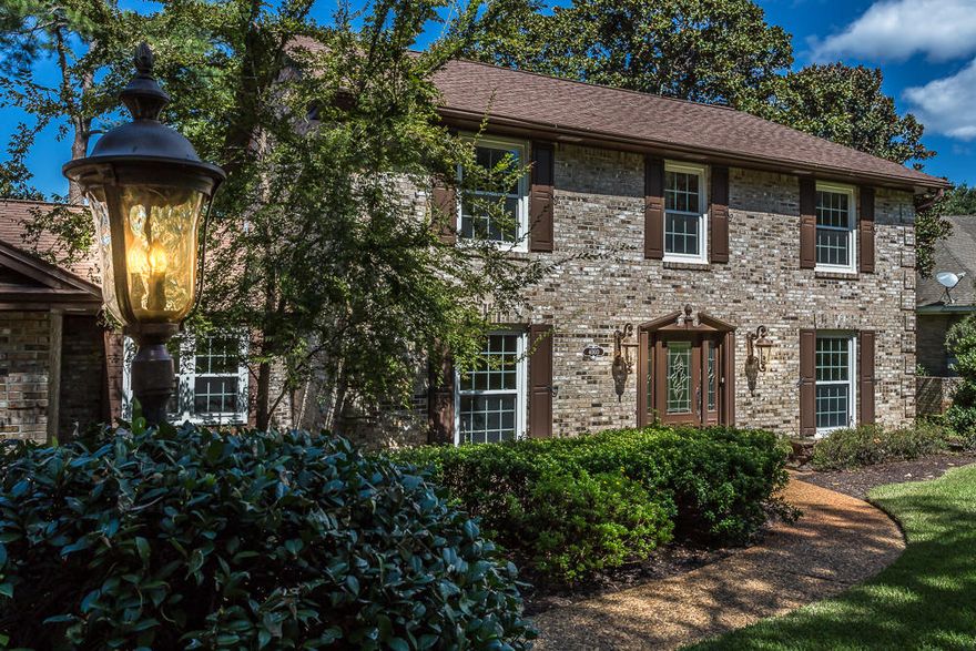 Captivating English manor style estate overlooking East Bay and Escambia Bay with over 100 feet on the water. Spacious and inviting with an abundance of curb appeal. Relax in the huge 200 square foot screened porch or sunbathe on the 500 square foot cobblestone patio. Lush landscaping fills the grounds. A fisherman's delight with private pier, dock and boat lift. The interior is spacious with four bedrooms on the upper level. The main level boasts numerous living spaces with a large family room that could be easily converted into a downstairs master, a den with gas fireplace, living room, formal dining room, kitchen with pantry, built in desk and breakfast area, a huge foyer and spacious laundry room. Plenty of storage space with the over-sized two car garage.CLICK TO CONTINUE READING