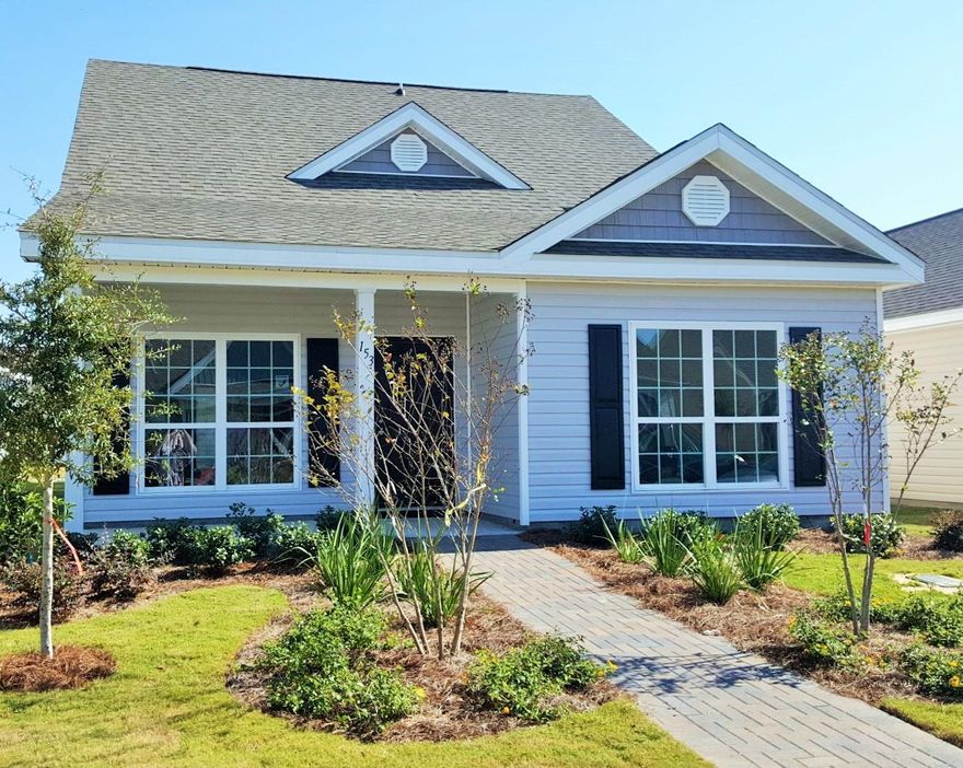 Oversized lot that faces big open park area. Hurry before sold out ! Schooner Landing is in CLOSEOUT and expected to be sold out by JUNE 2018. Prices are subject to change without notice.BRAND NEW CONSTRUCTION : ) Be the first to live in this brand new home!Closing cost incentive provided using builders preferred lender.The Cary plan has 4 bedrooms, 3 full baths and covered porch.Monthly HOA fees for Schooner Landing Section of $ 295 INCLUDE: Over 150 Cable channels, Access to all pools, 24hour gym, Clubhouse, Movie Theatre, Tennis and Basketball Court, Playground, Bay Club with Fishing Pier. HOA in Schooner Landing also INCLUDES a full landscaping program. Every Yard is Maintained- Cut, fertilized, mulched, irrigation included.