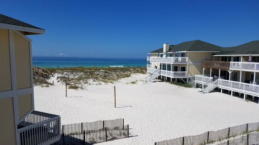 Great opportunity to own a potential rental machine! Sandpioper Cove has one of the largest deeded beach access for owners on Holiday Isle.