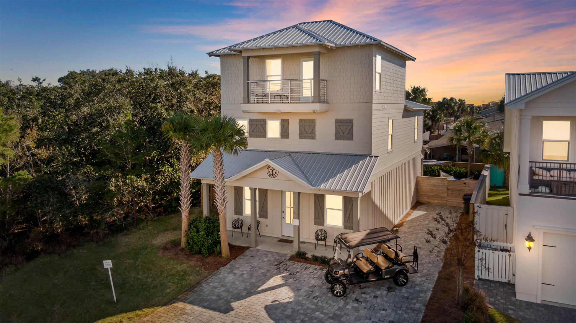 Luxury Vacation Home | $188K+ Rental Income in 2024 | Walk to the BeachDiscover 82 Walton Drive, a stunning 8-bedroom, 7-bathroom home in the gated Villas of Frangista community. This 2020-built retreat offers over 2,800 sq. ft. of thoughtfully designed space, a heated private pool, and deeded beach access just a short walk away--making it the perfect blend of luxury and convenience.With $188K+ in gross rental income in 2024, this home is a proven investment. Plus, the first-floor flooring was just updated this month, adding fresh appeal. The spacious first level features an open-concept layout ideal for entertaining, with a sleek kitchen featuring quartz countertops and stainless steel appliances, a generous dining area, and a welcoming living space. The owner's suite provides a private retreat, while additional sleeping accommodations and a laundry room complete the main floor.

Upstairs, the second floor boasts four king bedrooms, each with an en-suite bath. On the third floor, a king suite and a bunk room with full-sized beds and a flatscreen TV offer comfortable accommodations for guests.

Located just minutes from Destin Commons, Grand Boulevard, Baytowne Wharf, and Silver Sands Premium Outlets, this property places you near the best shopping, dining, and entertainment on the Emerald Coast.

Whether you're looking for a high-performing rental or a personal coastal escape, 82 Walton Drive delivers on every level.