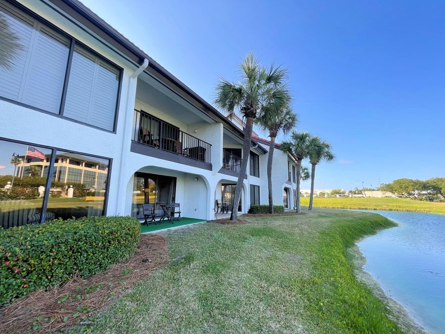 JUST SOLD -- Ground floor no stairs! On canal, fully furnished and rental ready.