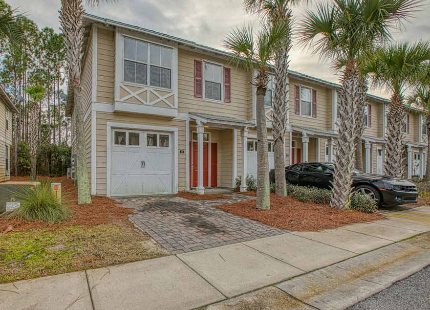 *Easy Show*END UNIT 3 bedroom 2.5 bath townhome just steps away from the Choctawhatchee Bay. The very desirable community of Eagle Bay is located in North Santa Rosa Beach and just minutes from everything- Sacred Heart Hospital, Walmart, Grand Blvd, schools, and beaches.The 2nd floor has been upgraded with beautiful dark walnut laminate flooring. Updated painted wood staircase. Ground level is tiled throughout and features crown molding. The kitchen has stainless steel appliances and granite countertops.*a complete exterior repainting project is set to begin in Feb/March*This cute home will have a fresh new look just in time for Spring!