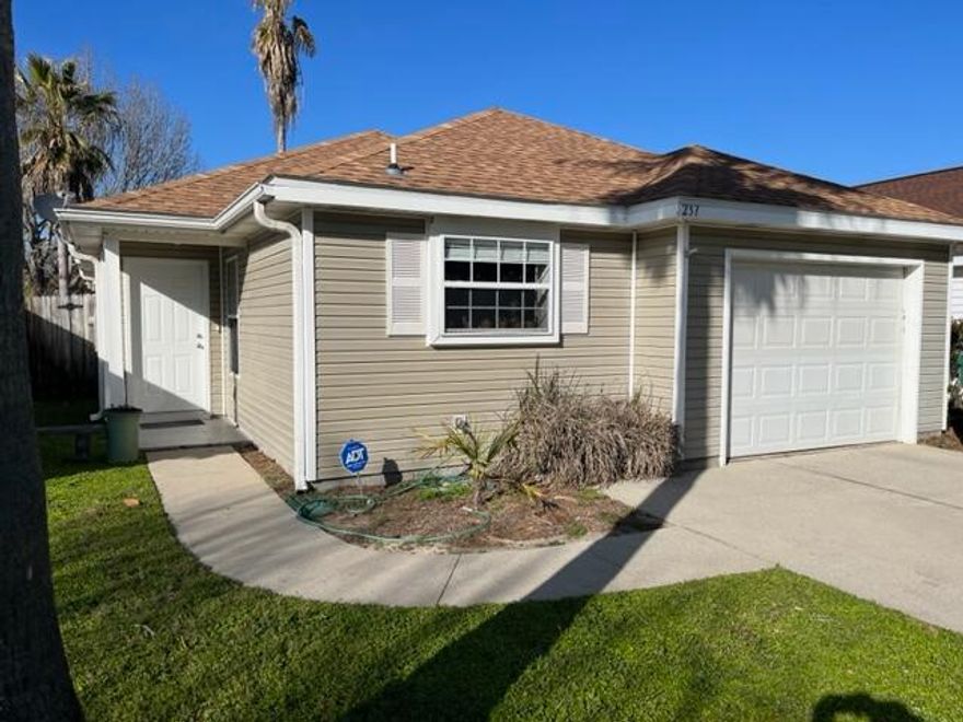 Adorable Destin home convenient to everywhere.  Perfect location makes travel to bases, beaches, shopping or anywhere very easy.  Home has had several renovations and is in great condition.  Living area opens up to spacious eat-in kitchen.  Bedrooms are all good sized with a convenient washer/dryer hook up in the hallway.  The yard is just big enough to enjoy grilling or relaxing but won't take up your weekend caring for it.  Ready for occupancy last week of July.