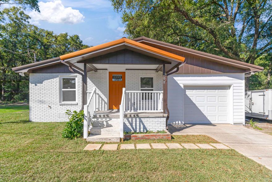 Effective build date has been updated due to extensive renovations.  This like new home sits on a large flat beautiful lot with mature trees.   With three bedrooms and two and a half bathrooms you will have lots of room to grow in this home.  This kitchen is a chefs dream.  There are new shaker style cabinets, and large counter height bar.  No carpet in this home. All flooring is tile or vinyl plank. You will never want to leave this owner's suite. The bathroom is completely tiled, here is a double vanity and walk in tiled shower. The soaking tub sets by a large picture window.  You wont feel cramped in this master closet.  Add this home to your 'MUST SEE' list.